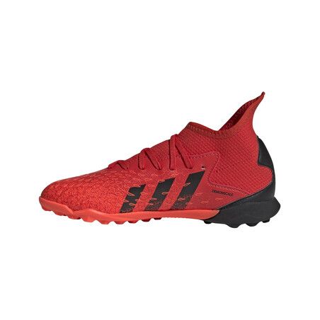 adidas Predator Freak.3 junior montante Turf rouge noir