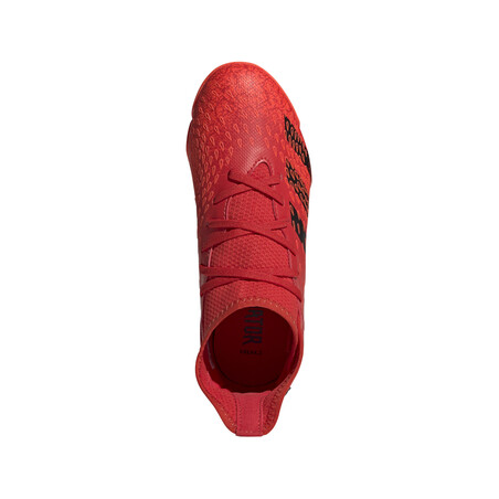 adidas Predator Freak.3 junior montante Turf rouge noir
