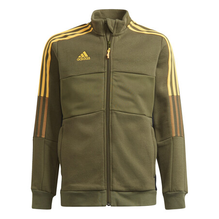 Veste survêtement junior adidas Tiro kaki