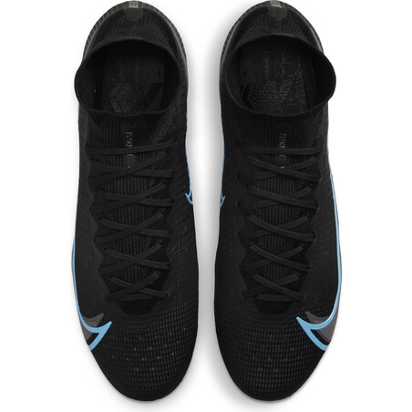 Nike Mercurial Superfly 8 Elite AG noir bleu