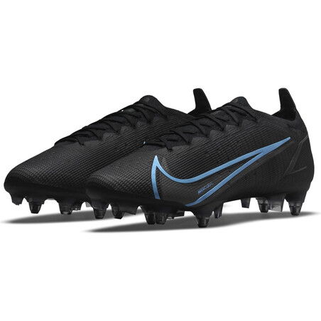 Nike Mercurial Vapor 14 Elite SG-Pro Anti-Clog noir bleu