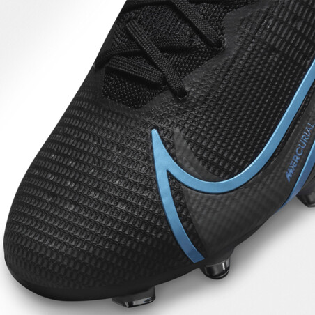 Nike Mercurial Vapor 14 Elite SG-Pro Anti-Clog noir bleu