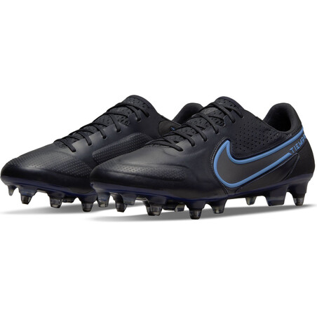 Nike Tiempo Legend 9 Elite SG-Pro Anti-Clog noir bleu