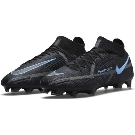 Nike Phantom GT2 Elite montante FG noir bleu