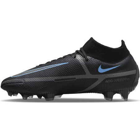 Nike Phantom GT2 Elite montante FG noir bleu