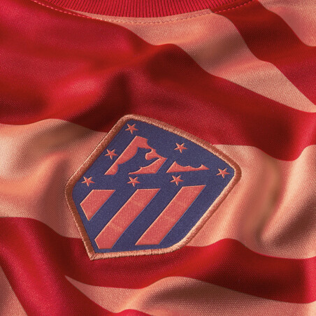 Maillot avant match Atlético Madrid rouge 2021/22