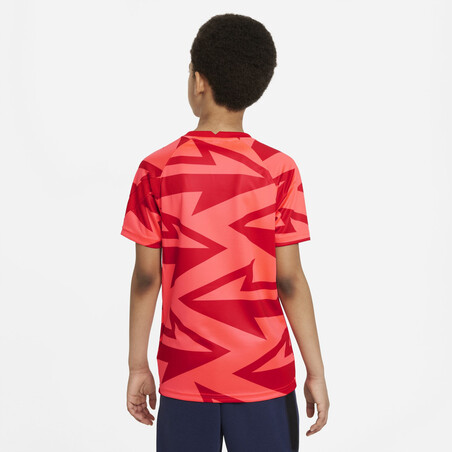 Maillot avant match junior Atlético Madrid rouge 2021/22