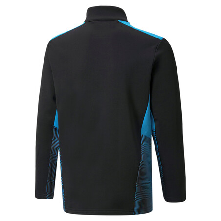 Sweat zippé junior OM noir bleu 2021/22