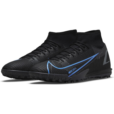 Nike Mercurial Superfly 8 Academy Turf noir bleu