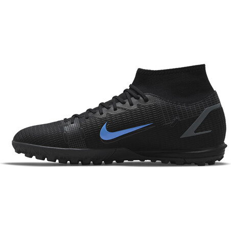 Nike Mercurial Superfly 8 Academy Turf noir bleu