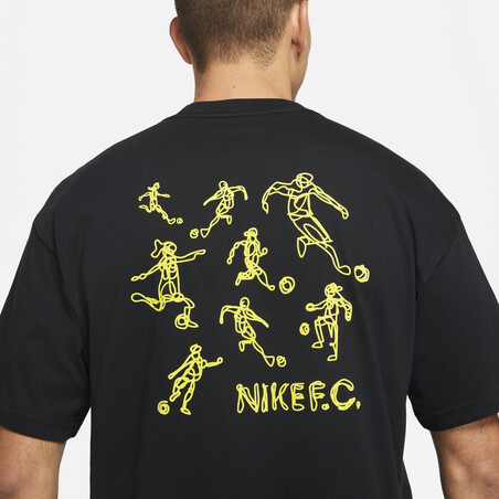 T-shirt Nike F.C. Joga Bonito noir jaune