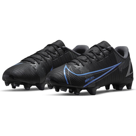 Nike Mercurial Vapor 14 junior Academy FG/MG noir bleu