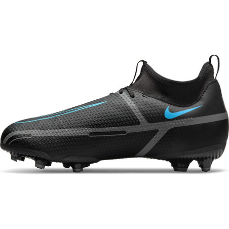Nike Phantom GT2 junior montante Academy FG/MG noir bleu
