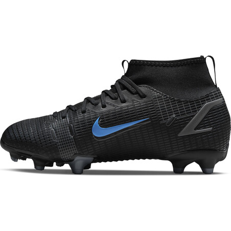 Nike Mercurial Superfly 8 junior Academy FG/MG noir bleu