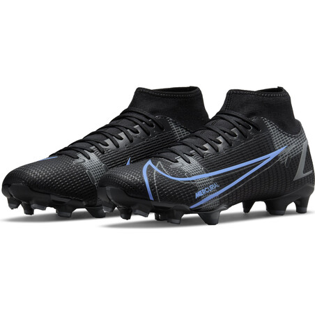 Nike Mercurial Superfly 8 Academy FG/MG noir bleu