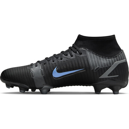 Nike Mercurial Superfly 8 Academy FG/MG noir bleu