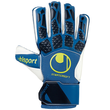 Gants gardien Uhlsport Hyperact Starter Soft bleu noir