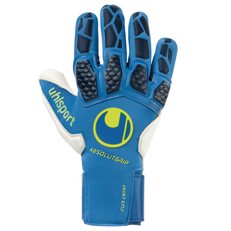 Gants gardien Uhlsport Hyperact AbsolutGrip Reflex bleu noir