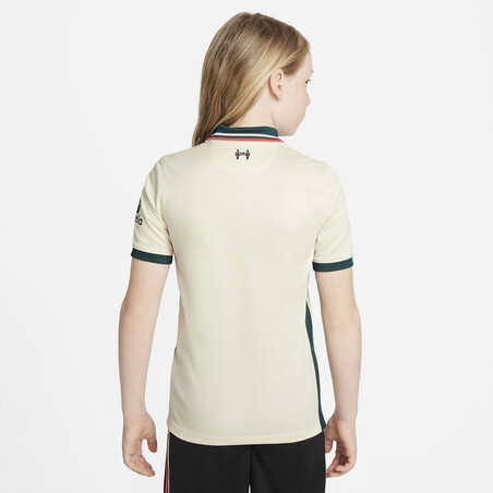 Maillot junior Liverpool extérieur 2021/22 + flocage