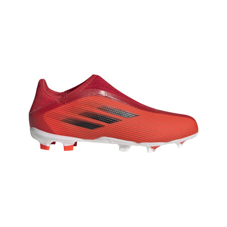 adidas Performance X Speedflow.3 Ll Fg J Chaussures De Foot Enfants Rouge  36