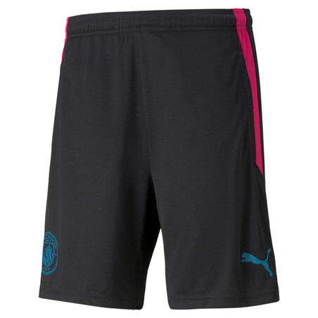 Short entraînement Manchester City noir bleu 2021/22
