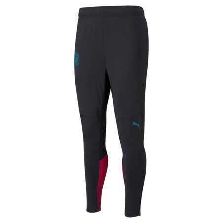 Pantalon entraînement Manchester City noir bleu 2021/22