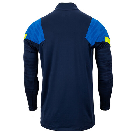 Sweat zippé Tottenham bleu jaune 2021/22