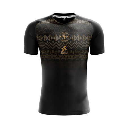 Maillot Dkali Africa noir or 2022