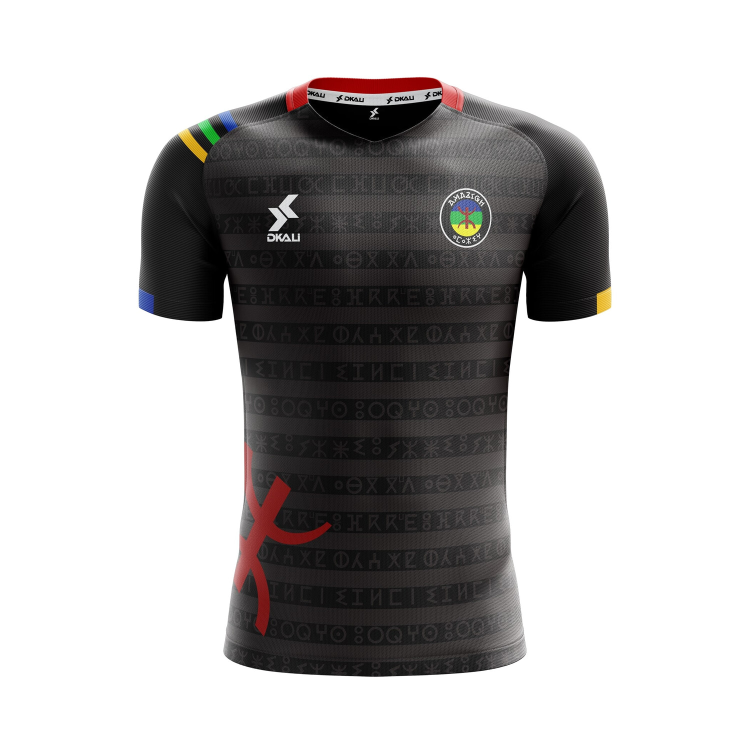 Maillot DKALI Kabylie noir sur Foot.fr