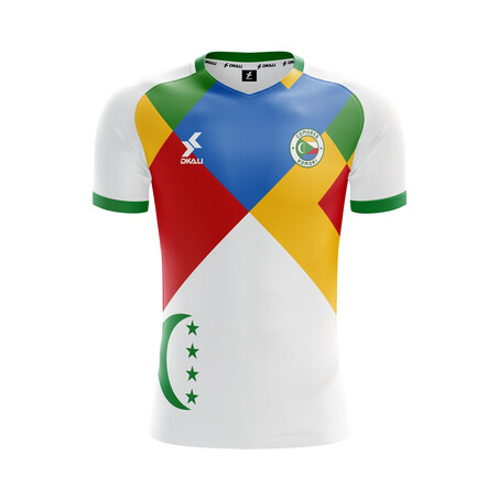 Maillot Dkali Comores blanc