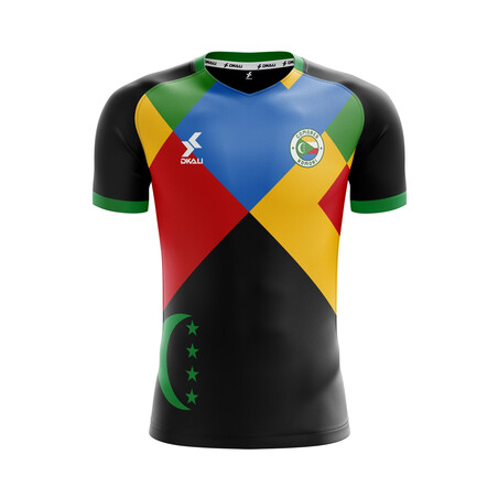 Maillot Dkali Comores noir