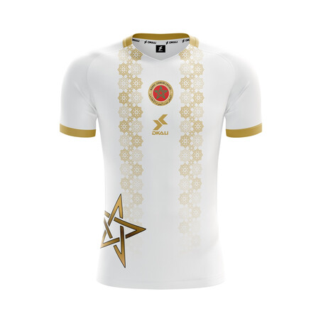 Maillot Dkali Maroc blanc