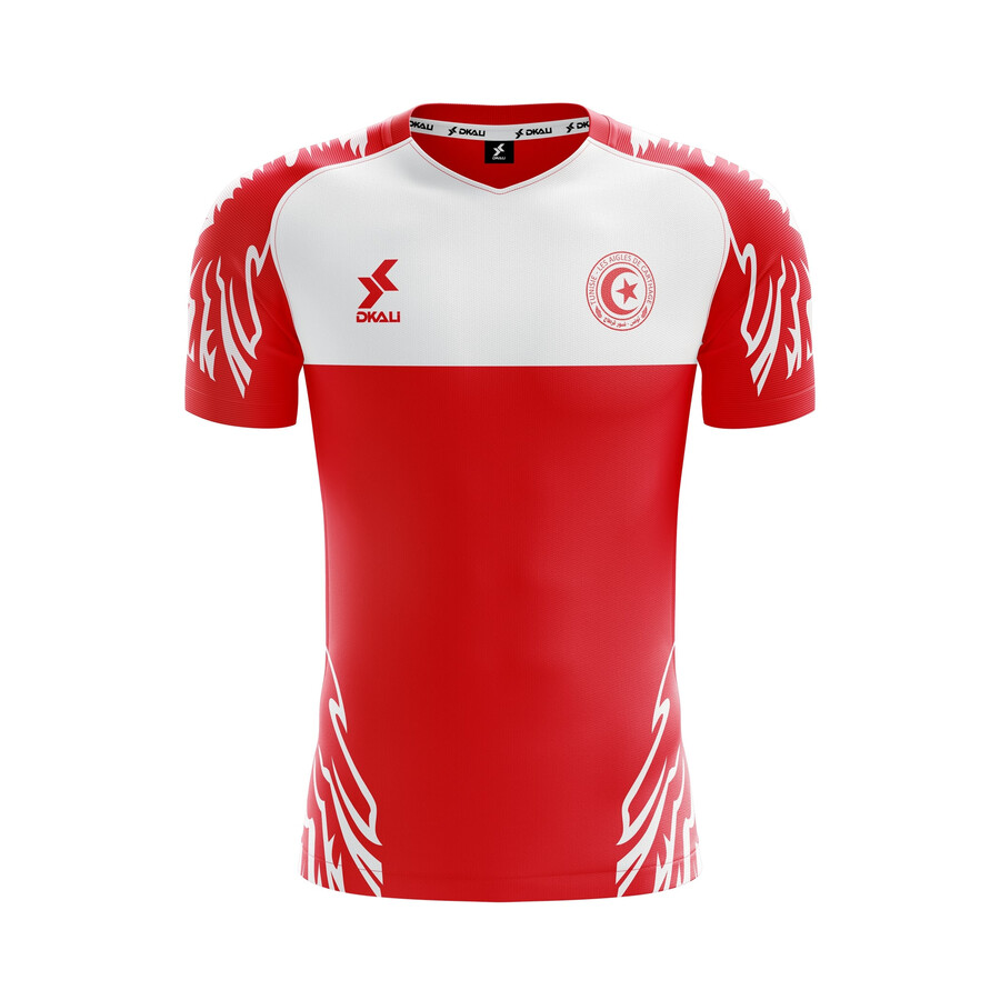 Maillot Dkali Tunisie rouge 2022