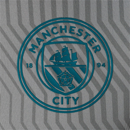 Maillot entraînement Manchester City gris bleu 2021/22
