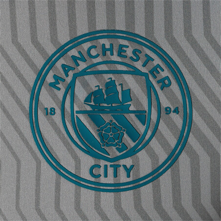 Maillot entraînement Manchester City gris bleu 2021/22