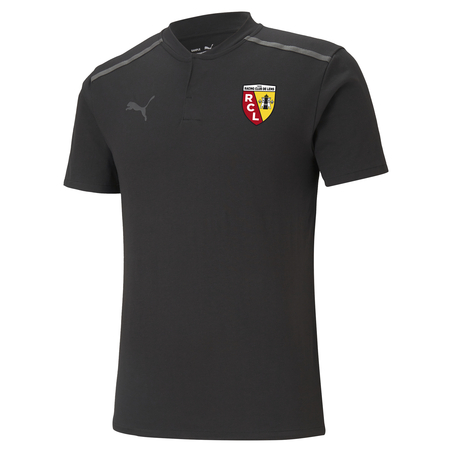 Polo RC Lens Casual noir 2021/22