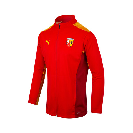 Veste entraînement RC Lens rouge jaune 2021/22