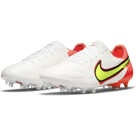 Nike Tiempo Legend 9 Elite FG rouge jaune