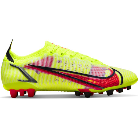 Nike Mercurial Vapor 14 Elite AG jaune rouge