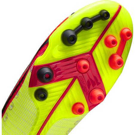 Nike Mercurial Vapor 14 Elite AG jaune rouge