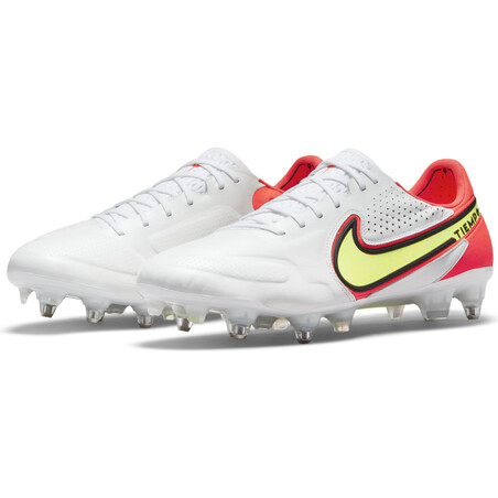 Nike Tiempo Legend 9 Elite SG-Pro Anti-Clog rouge jaune