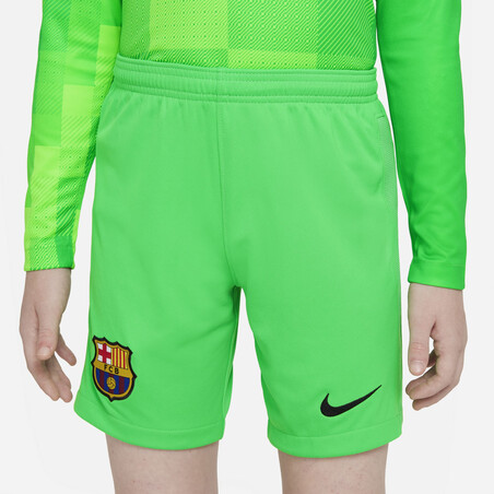 Short gardien junior FC Barcelone extérieur 2021/22