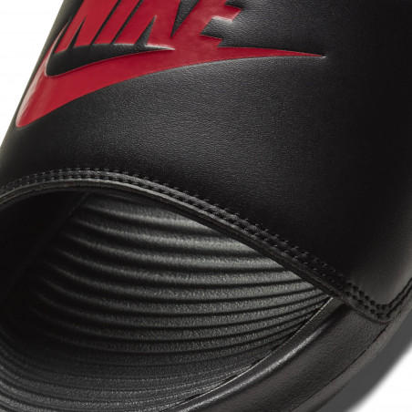Sandales Nike Victori One Slide noir rouge