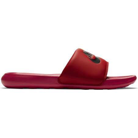 Sandales Nike Victori One Slide rouge noir