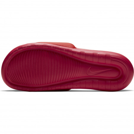 Sandales Nike Victori One Slide rouge noir