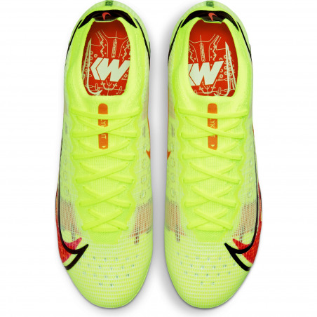 Nike Mercurial Vapor 14 Elite FG jaune rouge