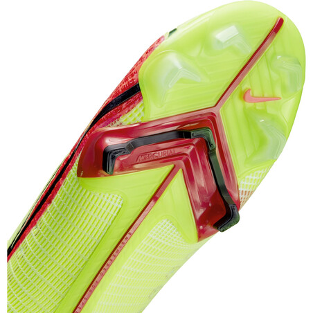 Nike Mercurial Vapor 14 Elite FG jaune rouge