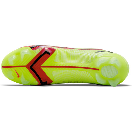 Nike Mercurial Vapor 14 Elite FG jaune rouge