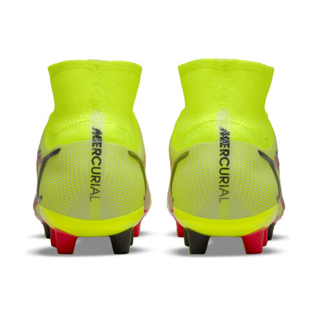 Nike Mercurial Superfly 8 Elite AG jaune rouge