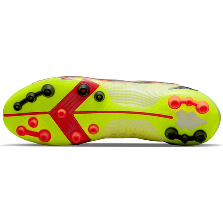 Nike Mercurial Superfly 8 Elite AG jaune rouge